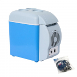 Kaasaskantav k&uuml;lmik autos&otilde;iduks Elektriline k&uuml;lmik 7,5L Vaikne Kahe režiimiga Kaasaskantav k&uuml;lmik Magamistuppa RV K&ouml;&ouml;ki Telkimiseks sinine