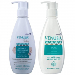 Dr. Reddy's Venusia Max Intensive Moisturizing Lotion (300ml) and Baby Intensive Moisturizing Lotion| 24 hrs Moisturizatio | For Dry to Very Dry Skin