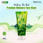 Farm Stay Green Tea Seed Premium Moisture Foam Cleansing 100ml+ RANDOM GIFT