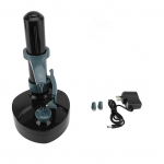 Elektriline koorija 3 peaga automaatne roostevabast terasest elektriline puuviljade koorimisvahend kartuli jaoks must