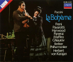 CD PUCCINI, FRENI, PAVAROTTI, HARWOOD, - La Boh&egrave;me 4210492 London Records 1990 USA Klassikaline Kasutatud