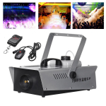 220V 1500W Lava suitsumasin suitsutusseade Traadita pult Valgustuseta Pulmapeoks black