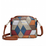 PU-nahast naiste kott v&auml;ikesed naiste &otilde;lakotid crossbody kotid kontrastset v&auml;rvi mood