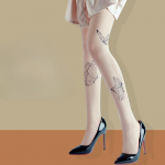 Must liblikas mustad sukad - &Otilde;hukesed, igaks aastaajaks (Kevad-Suvi-S&uuml;gis) Jooksuvastased Seksikad Jalgu Siledaks Muutvad P&otilde;hisukap&uuml;ksid One Size