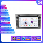 Hizpo Android 14 Autoraadio DSP Traadita Carplay Auto Opel Astra H J 2004 Vectra Vauxhall Antara Zafira Corsa C D Vivaro Meriva Veda jaoks G S4 8Core 4G 32G AI