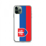 Coque iPhone - Slovaquie - iPhone 11 Pro - Souple - Mitmev&auml;rviline - Disain Drapeau