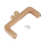 20cm T&auml;ispuidust Materjal Puidust Rahakoti Raam Kruvid Sees Puidust Koti K&auml;epideme Raam beež