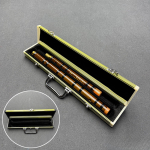 Bamboo Flute Case with Handle Accessories Carrying box for Performance Show Gift S