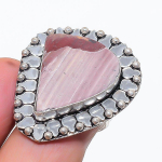 Natural Noreena Jasper Gemstone 925 Sterling Silver Jewelry Ring Size 7 m8u50