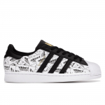 Adidas Superstar Label Collage Unisex tossud Valge Cloud-White Core-Black FV2819 35⅔