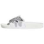 Jeremy Scott x adidas Adilette Wings Sandaalid Monogramm Unisex Tossud Valge Pilvevalge Tuumikmust Must GY2505 35&frac12;