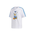 Adidas Neo Pardiomanikuga Graafiline T-s&auml;rk Meeste Topid Valge GJ5646 XXL