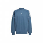 Adidas Originals Spordikasiuaalsus &Uuml;mmarguse kaelusega Pusa Pikkade varrukatega Dressipluus Meeste Dressipluus Miracle-Blue-Grey HK7345 M