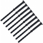 8Pcs Case fan silicone anti-vibration shock absorption noise reduction screws one size