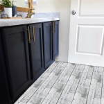 Ameerika puidus&uuml;&uuml;ga p&otilde;randakleebis Paksendatud matt PVC p&otilde;randakleebis Kodu renoveerimise kleebis Seinakleebis Isekleepuv 15 * 90cm 10 pieces (roll)