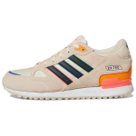 Adidas Originals ZX 750 Mugav Kangas Libisemiskindel Kulumiskindel Madal L&otilde;ige Vabaaja Jooksukingad Unisex Tossud Tume-Beež GW4211 38⅔