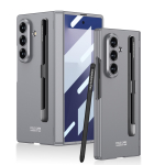 Samsung Zfold7 Mobiiltelefoni&uuml;mbris Magnetiline Kokkupandav T&auml;ielikult &Uuml;mbritsev Kile V&otilde;lli Hinge Pliiatsihoidik Pliiatsiga SM-Fold7 gray