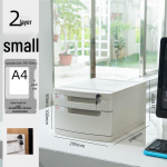 Lukustatav mitmekihiline A4 lauaarvuti kaustakapp ja hoiukast