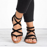 Naiste Sandaalid Suurused 43 Gladiator Sandaalid Rannale Lamedad Suvekingad Naisele T&otilde;mblukuga Dropshipping Chaussures Femme 34 must
