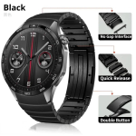 1:1 Luksuslik titaanist rihm ilma vahedeta Huawei Watch GT6 Pro 46mm jaoks Metallist k&auml;ev&otilde;ru Huawei Watch GT 6 46mm jaoks Spetsiaalne kiirkinnitusega kellarihm HUAWEI WATCH GT6 46mm gray