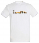 Pixel S&otilde;pruskond T-s&auml;rk L&otilde;bus Isand Frodo Sam M&auml;ngur 8 16 Bitti S&otilde;rmuste M