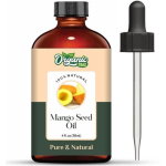 Orgaaniline Zing Mango seeme (Mangifera Indica) &Otilde;li | Puhas ja looduslik baas&otilde;li nahahoolduseks, juuksehoolduseks ja massaažiks - 30 ml beige