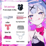 Hatsune Miku J&auml;nku T&uuml;druk T&auml;ielik Cosplay Kost&uuml;&uuml;mi Komplekt Anime Konventsioonideks ja Etendusteks S