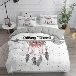 Unen&auml;op&uuml;&uuml;dja Voodipesukomplekt Elegantne Boheemlaslik Tekikate Kuninganna 240X220 Etniline Tekikate &Uuml;ksik Kahekordne Kuningas Tekk Voodikate 70x133cm 2pcs