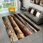 3D HD puiduteraline retroala vaip, suur, vaipvaip kodu elutuppa, laste magamistuppa diivanile, libisemiskindel k&ouml;&ouml;gimatt 70x100cm(27x39im)
