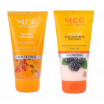 VLCC kurkuma ja berberise n&auml;opesu 150ml Pakk 2 P&auml;ikesep&otilde;letusevastane nahka helestav n&auml;opesu mooruska ekstraktiga