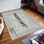 Luksuslik KEEP OFF pilvedest inspireeritud vaip elutuppa magamistuppa kaunistuseks &ouml;&ouml;kapialune diivani &uuml;mbrus kohvilaua alla p&otilde;randamatt lounge-vaip 80x120cm gray