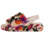 UGG Fluff Yeah Logo Sandaalid Mitmev&auml;rvilised Naiste Tennised 1103865-MULT 38