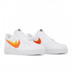 Nike Air Force 1 07 Pihustusv&auml;rvi Swoosh - Safety Orange FJ4228-100 EU 36.5 kuld/valge
