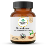 Organic India Bowelcare 60 Taimetoidukapslit Looduslik seedetugi Leevendab k&otilde;hukinnisust ja &auml;rritatud soole s&uuml;ndroomi