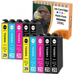 Lot De 10 Cartouches D'Encre 29Xl Compatibles Avec Epson 29Xl Pour Expression Home Xp-235 Xp-245 Xp-342 Xp-332 Xp-352 Xp-345 [J450]