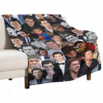 Tom Hollandi fotokollaažiga pleed soe talvine naljakas kingitus Liikuv soe talveks Tekid 30x40in
