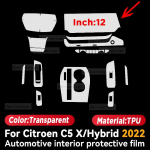 Citroen C5 X Hybrid 2022 Auto Sisekeskkonna Keskpaneeli Armatuurlaua Kaitsekile Kriimustusvastane Kleebis Tarvikud LHD