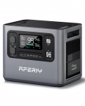 AFERIY P280 kaasaskantav toitejaam, 2800W AC v&auml;ljund, 2048Wh LiFePO4 aku, 13 v&auml;ljundporti, nutikas rakenduse juhtimine ja 10 ms UPS-i varutoide hall v&auml;rv