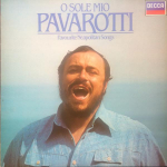 LP Record LUCIANO PAVAROTTI o Sole Mio Favourite Neapolitan 4100151 DECCA UK Classical Used
