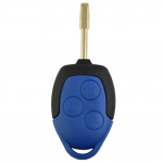 For Ford For Transit MK7 2006-2014 Key Fob Remote Cover FOB CASE included key shell Remote Cover 3 Button sinine