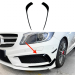 Auto esipamperi huul jagaja spoiler udutule spoilerikate liist Mercedes-Benz A-klass W176 AMG 2013-2015 jaoks B Bright Black