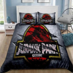 Jurassic Dinosauruste Pargi Maailma Voodipesu Komplekt Magamistoa Pehme Kaasaegne Voodikate Mugav Tekikott Tekikate Ja Padjap&uuml;&uuml;r EU Double 200x200cm