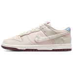Nike Dunk Low Valentines Day 2026 Naiste tossud Kreemjas Silt-Punane Purje-Hele Luu-Bordoopunane Purustus-Piony-Hele Relvav&auml;rvi Sinine IQ1145-610 40 white