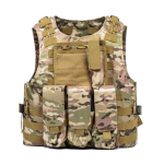 Laste T&auml;iskasvanute Treening Mitmetaskuline Lahinguvest Kaitsevest Taktikaline Vest Reguleeritav Jahiks V&auml;litegevuseks Airsoftiks Paintballiks L