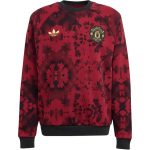 Adidas Originals Sweatshirt Manchester Fashion Comfortable Soft Skin-Friendly Football Casual Culture Kids tops Academy-Red JZ4060 128