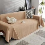 1 tk Lihtne diivanir&auml;tik, mis katab kassi kriimustusvastase diivanikaitse elutoa koera voodikatte ja lemmikloomade voodikatte jaoks 1seater 180x130cm khaki