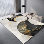 Kaasaegne kerge luksusvaip elutuppa Geomeetriline kaunistus Kodu Suure pindalaga vaibad 200x300 Magamistuba Diivan Pehme libisemiskindel matt Pestav 60*90cm