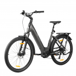 TTGO Z5 elektriratas, 250W mootor, 36V 18Ah aku, 27,5-tollised rehvid, 25 km/h maksimaalne kiirus, 110-130 km maksimaalne s&otilde;iduulatus, h&uuml;drauliline ketaspidur, Shimano 9-k&auml;iguline valge