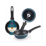 Po&ecirc;le - IBILI - 14 cm - Acier &eacute;maill&eacute; vitrifi&eacute; - Antiadh&eacute;sif 2 couches - Compatible induction