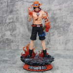 25cm Uus One Piece Ace GK Fantasia Kolmanda Aastap&auml;eva Super Suur Kogutav Kuju Trendikas Kuju Anime Kaunistus J&otilde;ulukink
